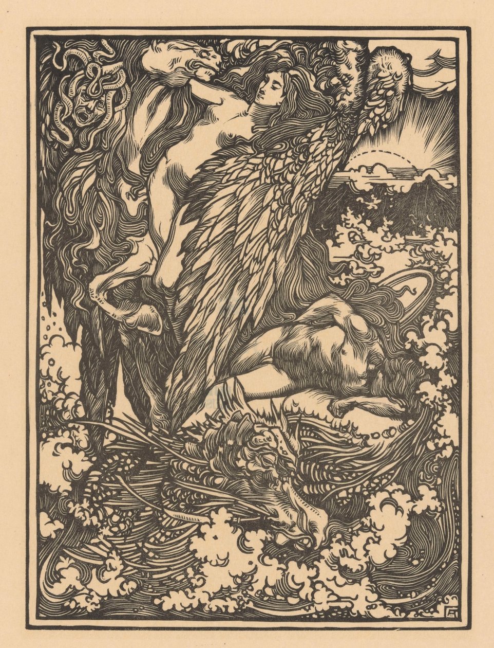 Perseo y Andrómeda de Johannes Josephus Aarts