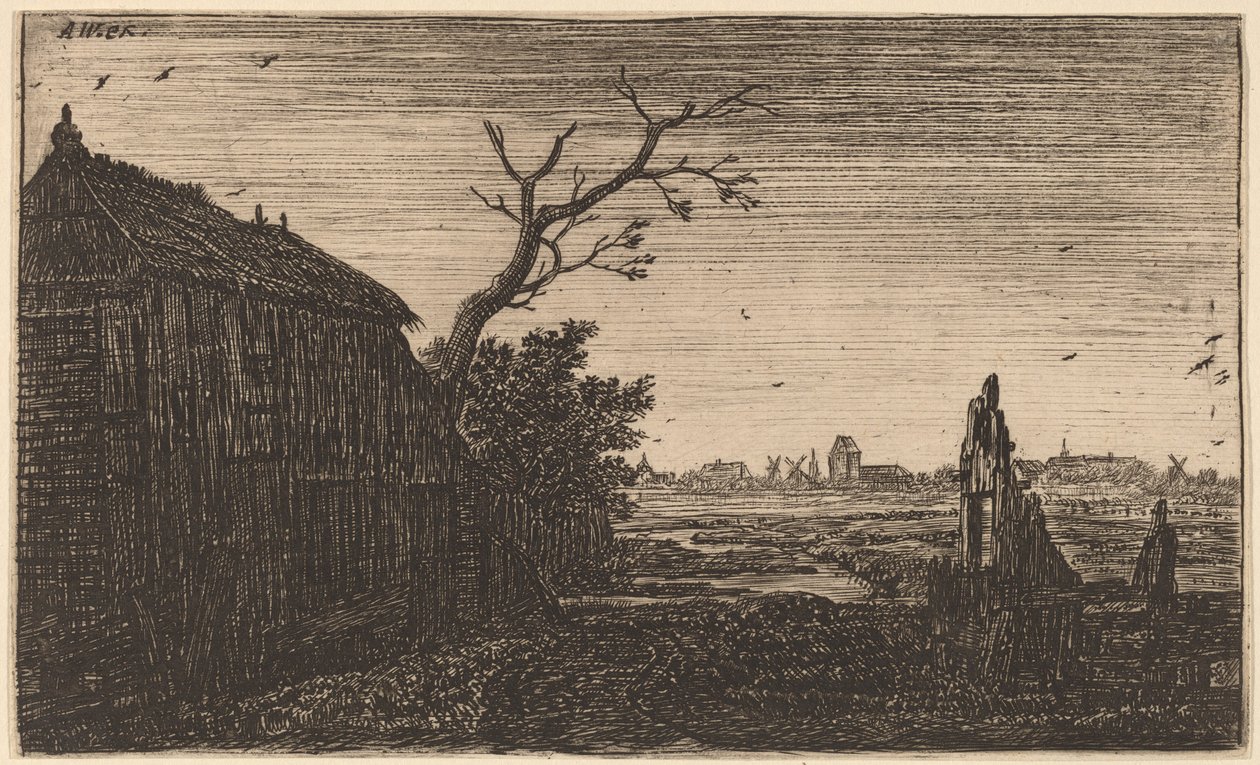 La esclusa de Johannes Ruisscher, and Anthonie Waterloo