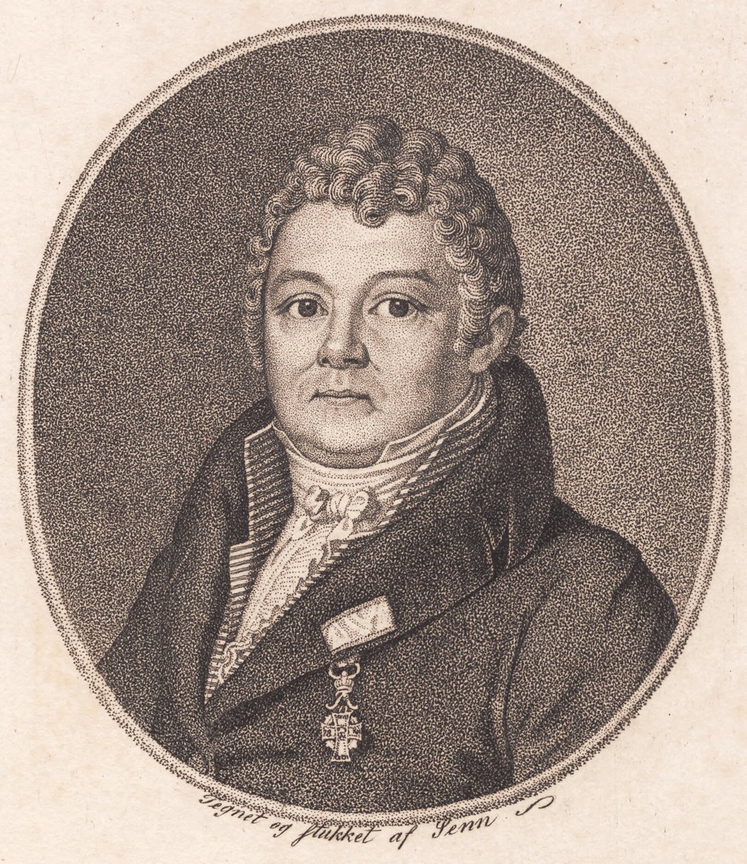 Actor H.C. Knudsen de Johannes Senn