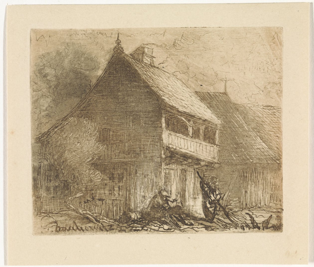 Cabaña en Auschwitz en Bohemia de Johannes Tavenraat