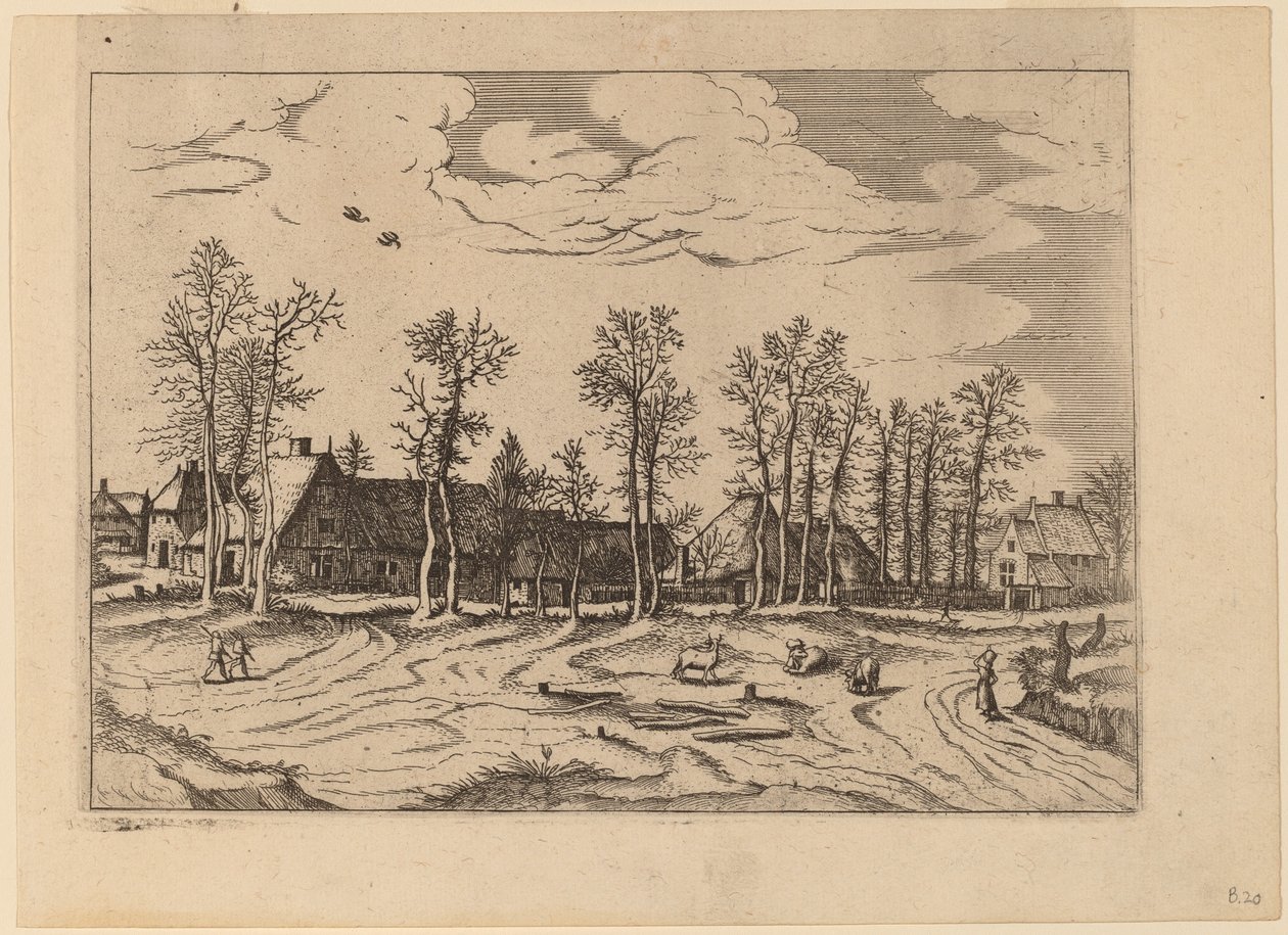 Granjas de Johannes and Lucas van Doetechum after Master of the Small Landscapes