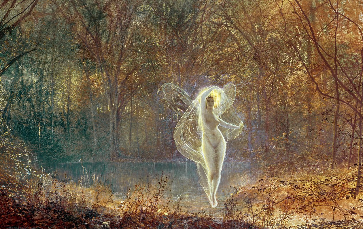 Otoño, 1871 de John Atkinson Grimshaw