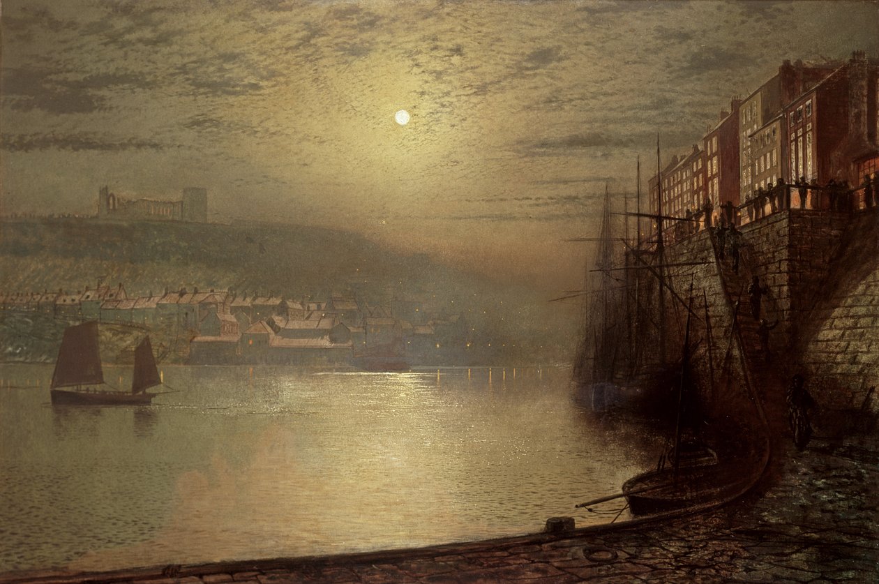 Whitby de John Atkinson Grimshaw