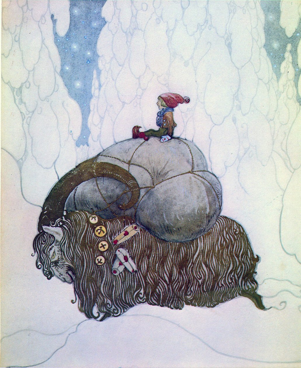 Julbocken de John Bauer