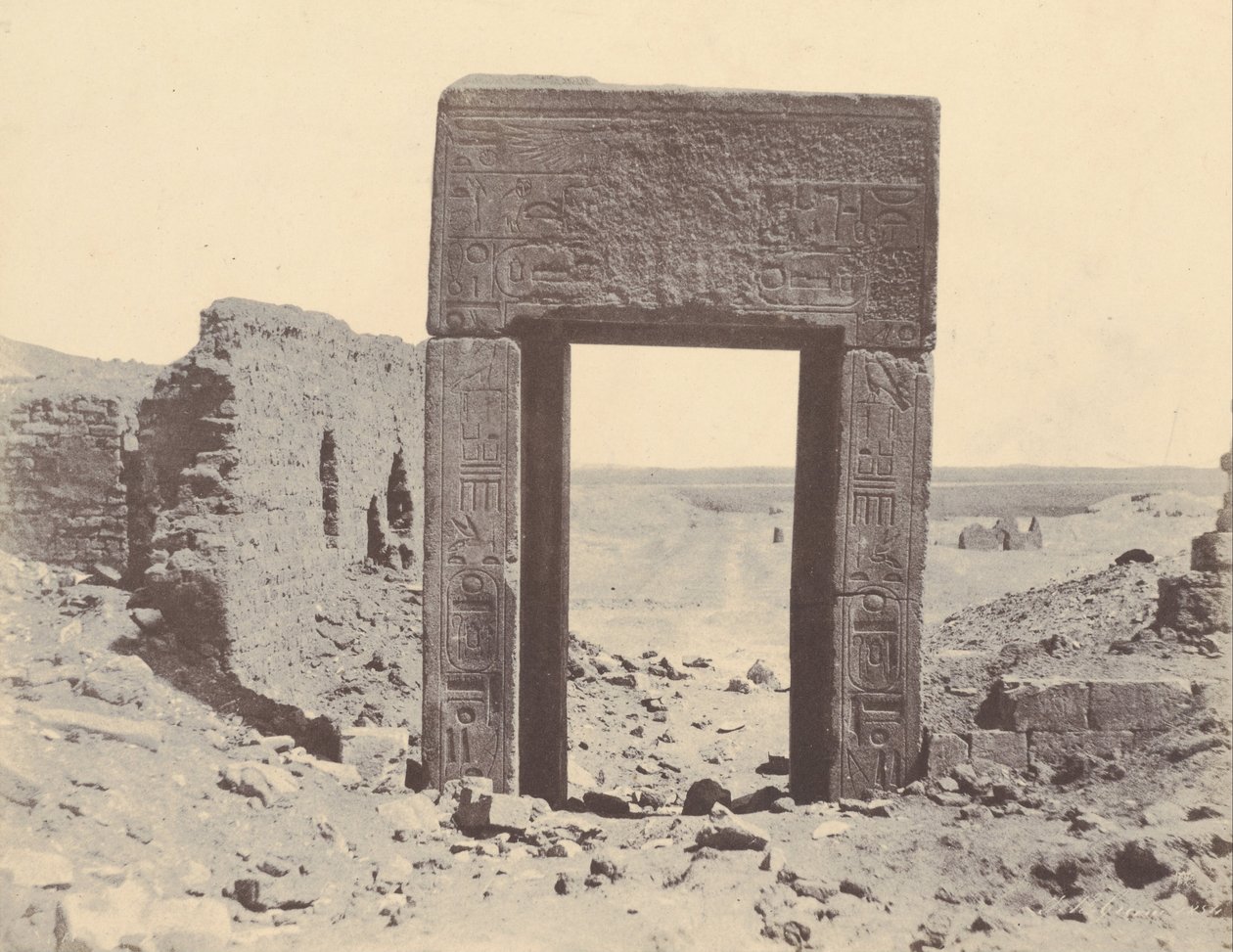 (El Assasif, Puerta de Granito Rosa, No. 2) de John Beasly Greene