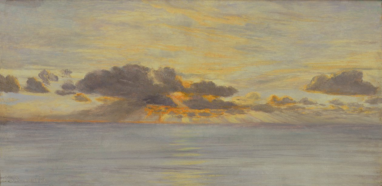 Atardecer de John Brett