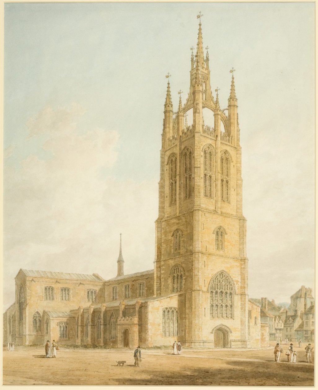 Catedral de San Nicolás, Newcastle upon Tyne de John Chessell Buckler