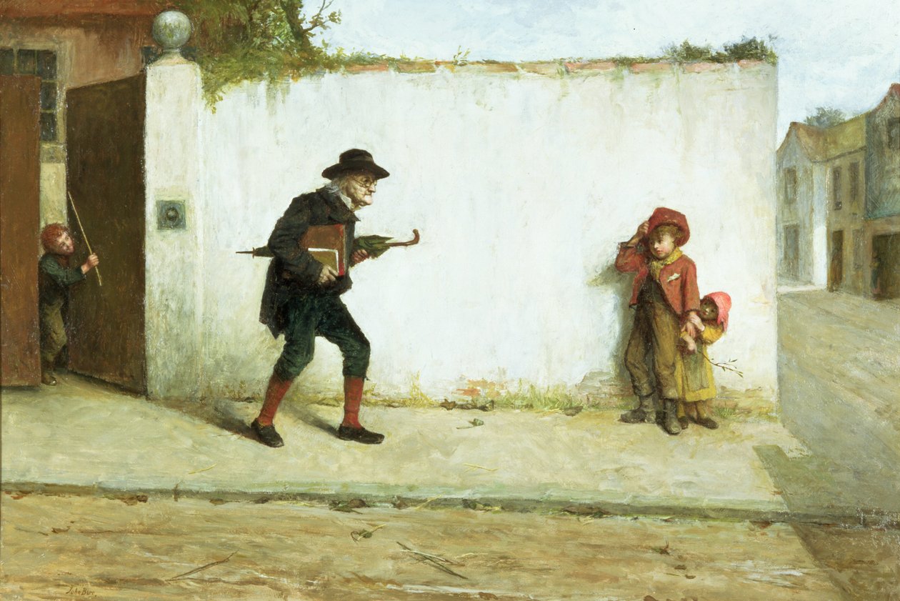 El viejo Dominie de John Burr