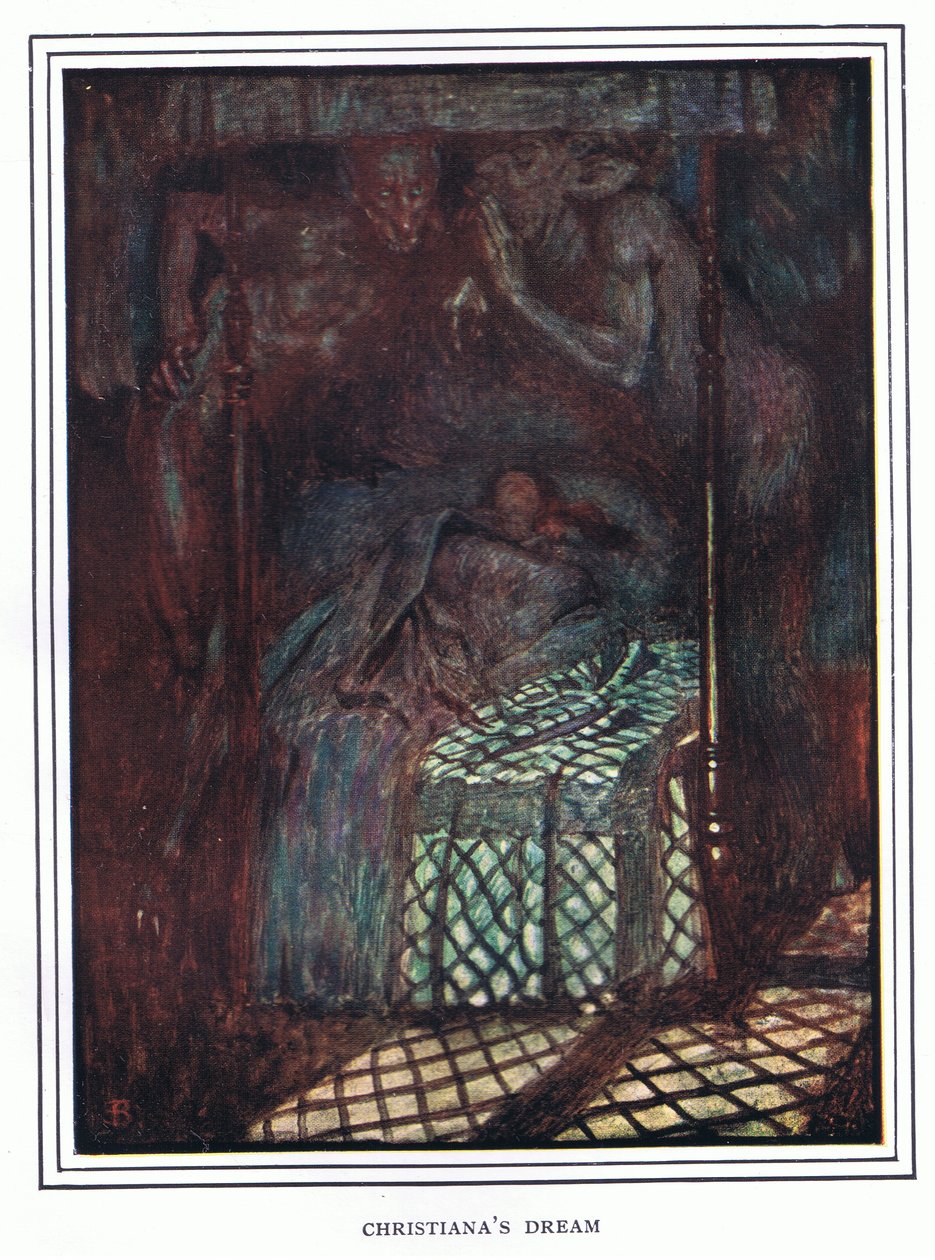 El sueño de Christiana de John Byam Liston Shaw
