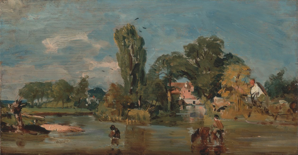 Molino de Flatford de John Constable