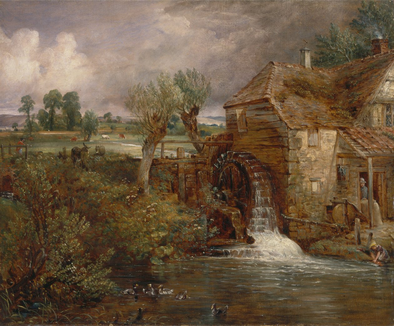 Molino Parham, Gillingham de John Constable