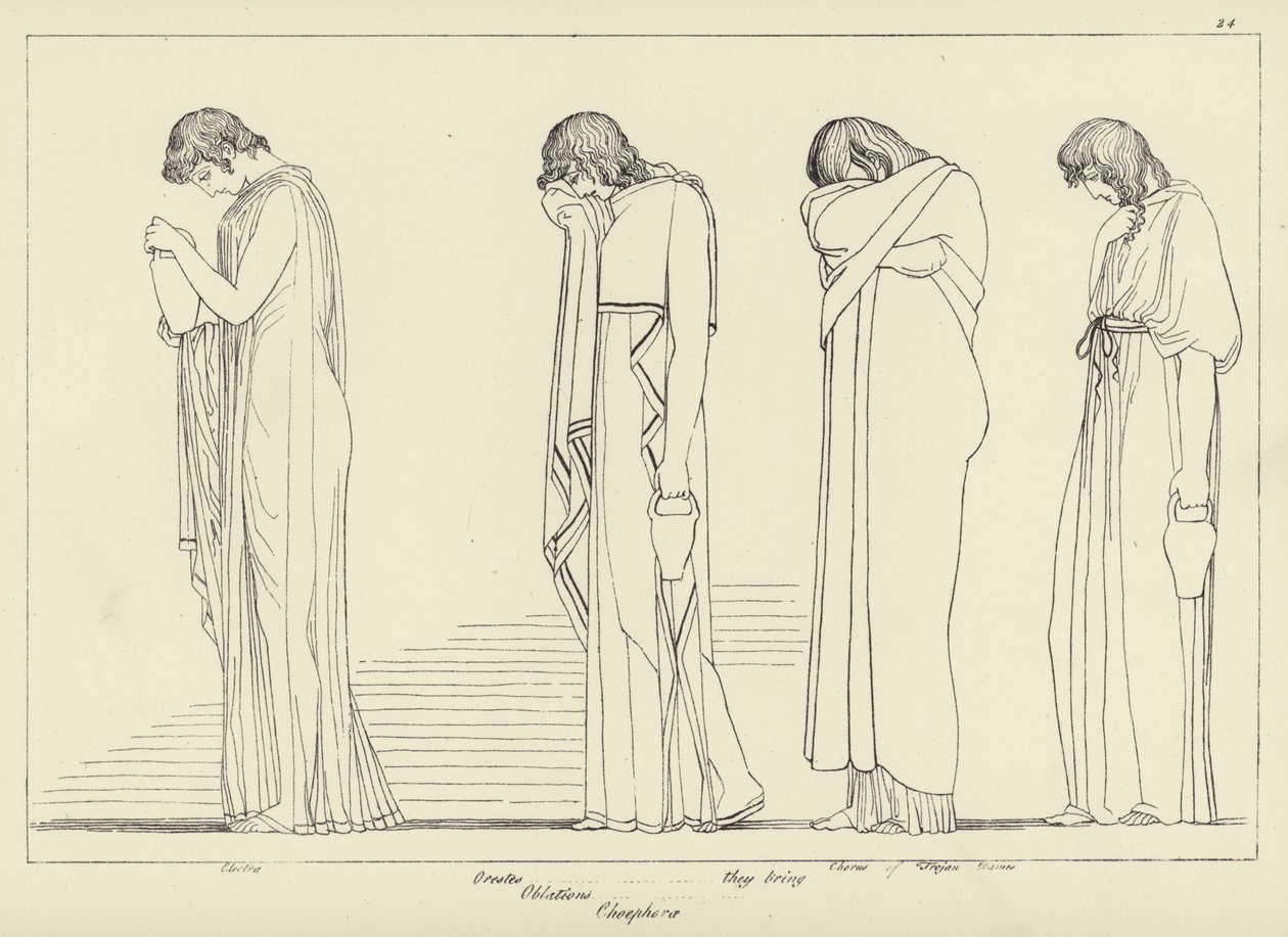 Orestes de John Flaxman