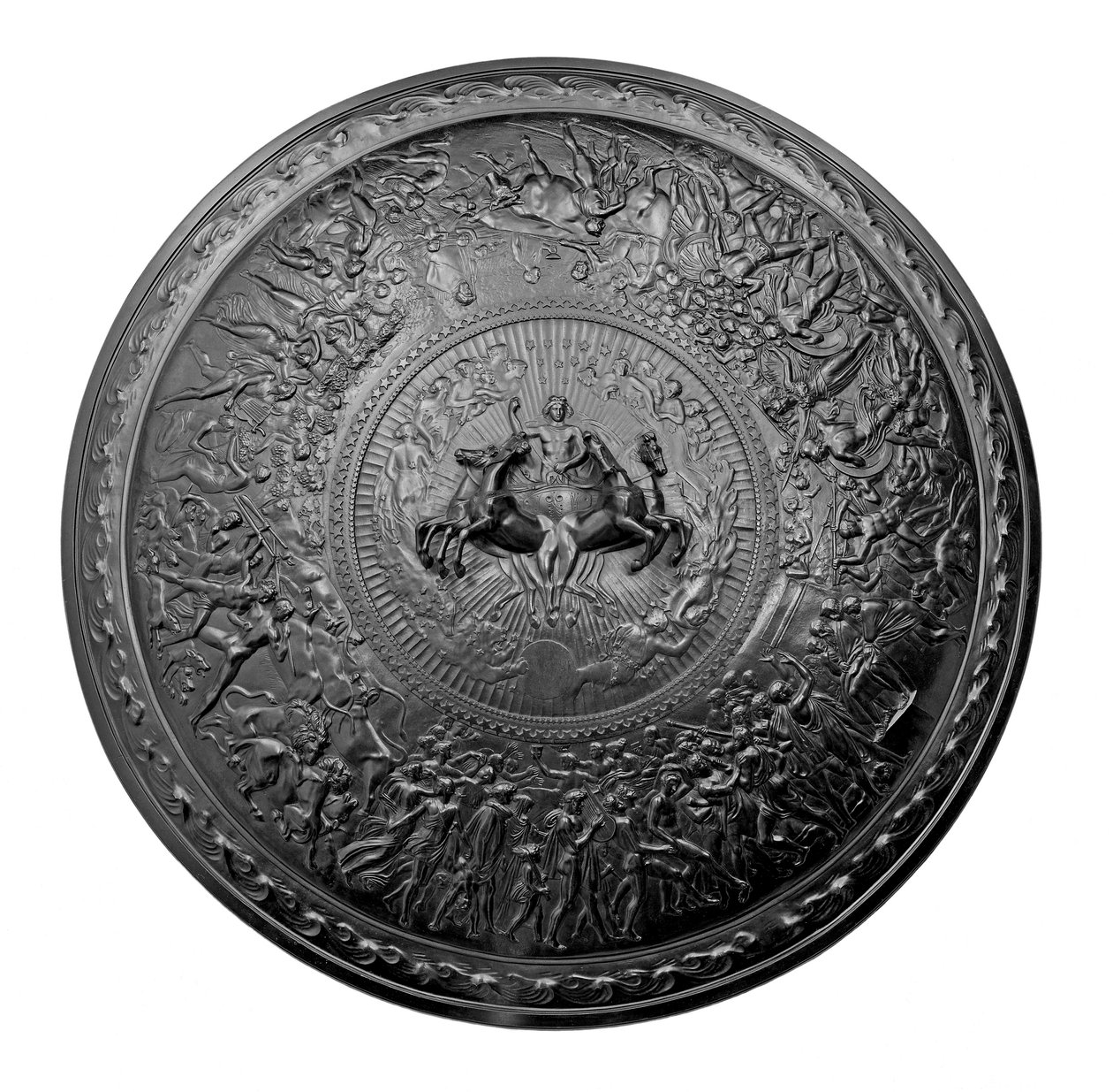 El Escudo de Aquiles de John Flaxman