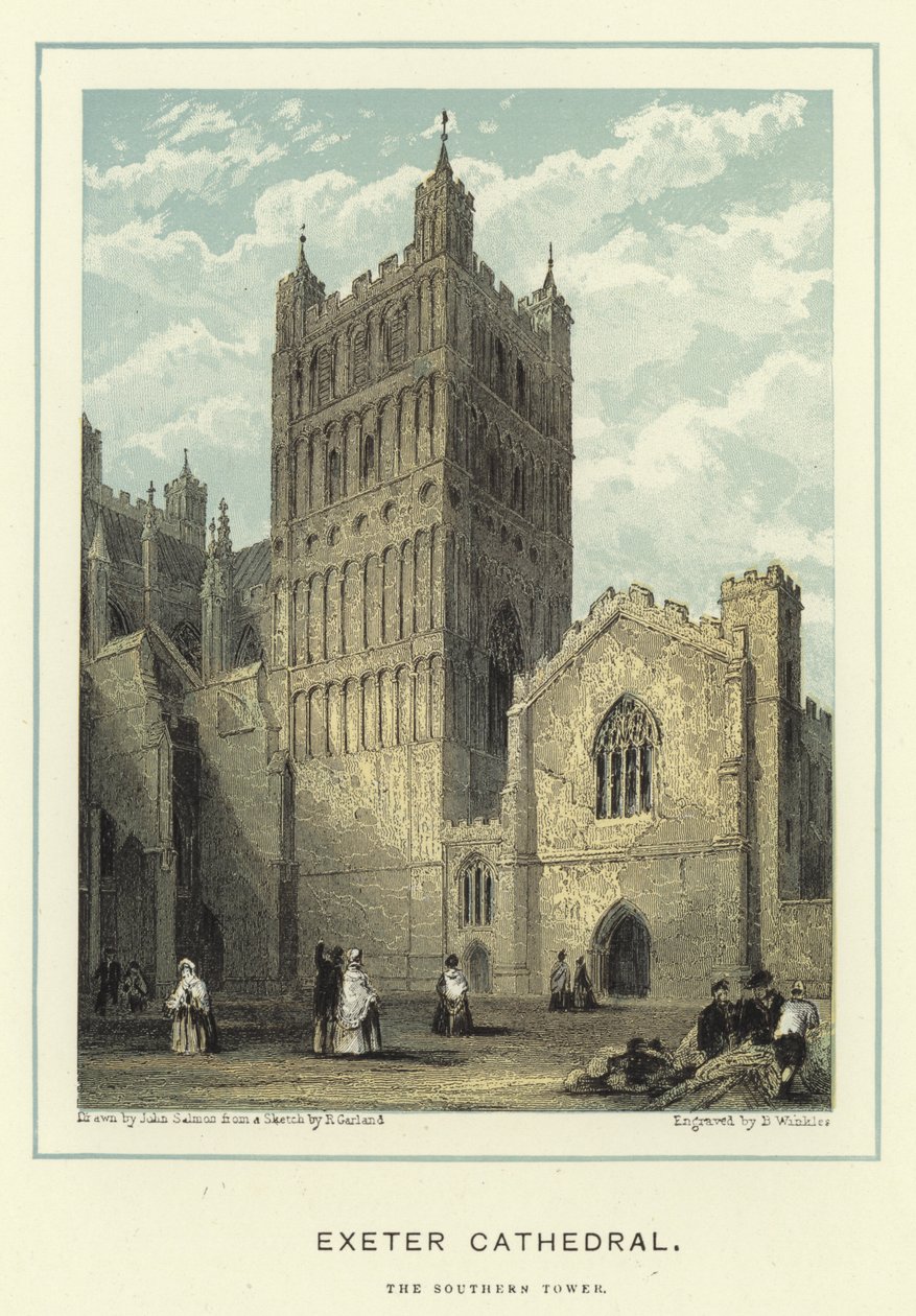 Catedral de Exeter, la torre sur de John Francis Salmon