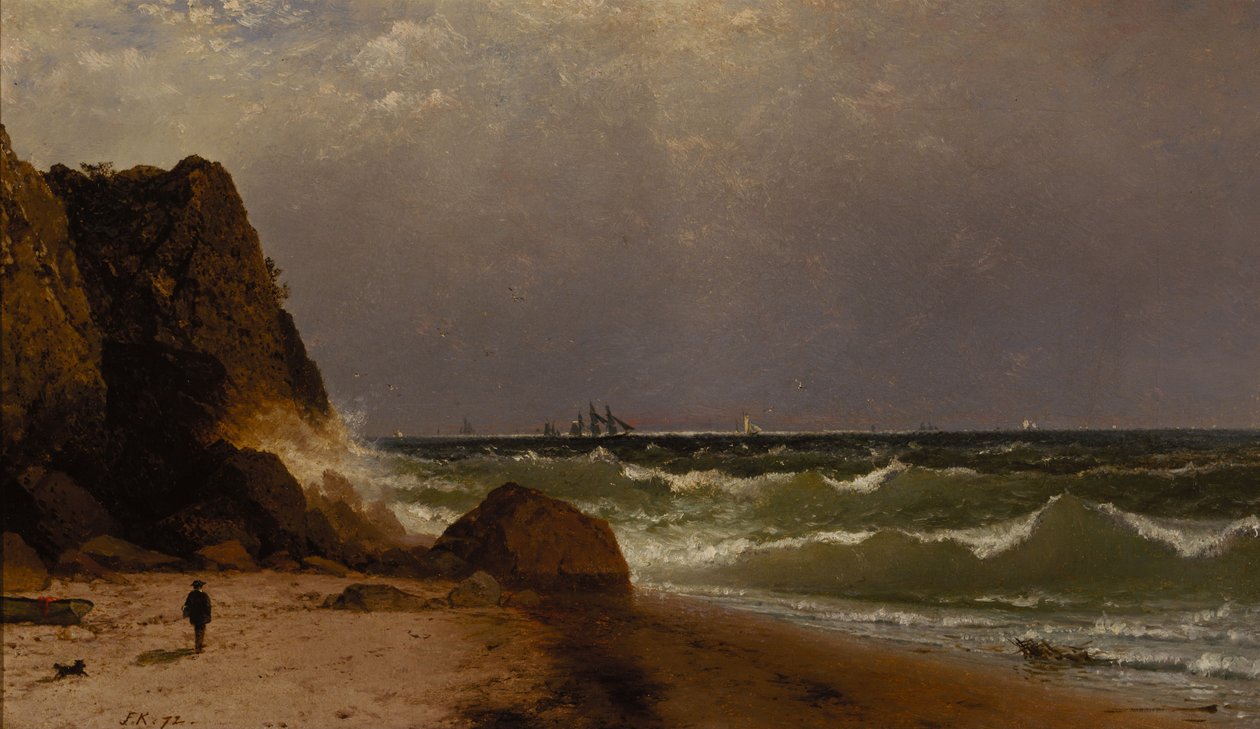 Cerca de Newport, Rhode Island de John Frederick Kensett