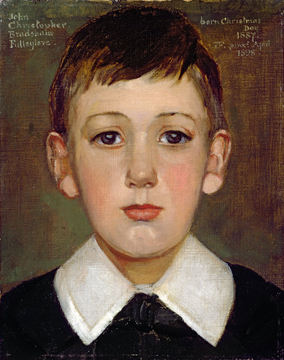 Retrato de un niño de John Fulleylove