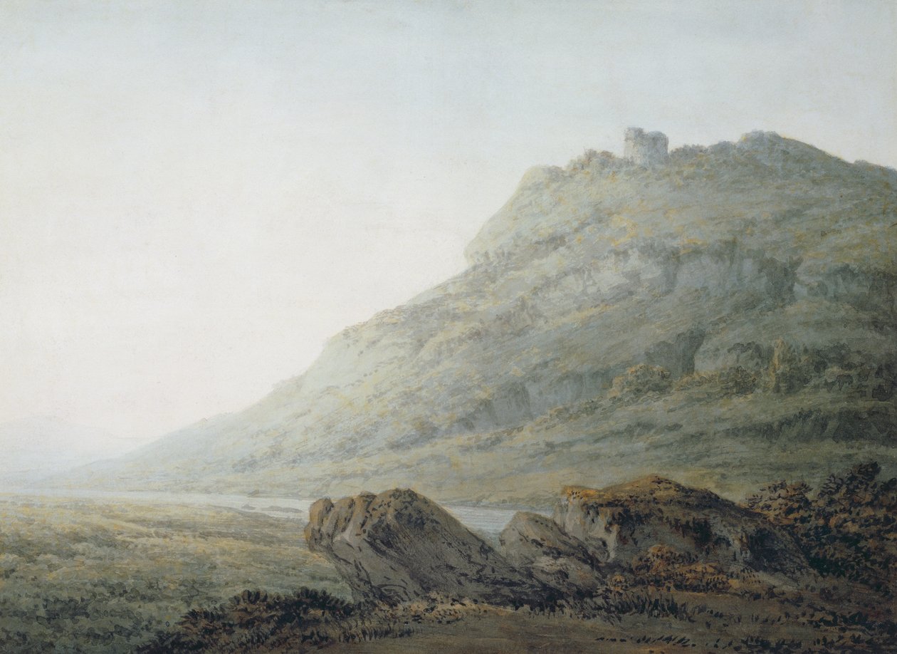 El Pico en Castleton, Derbyshire de John Glover