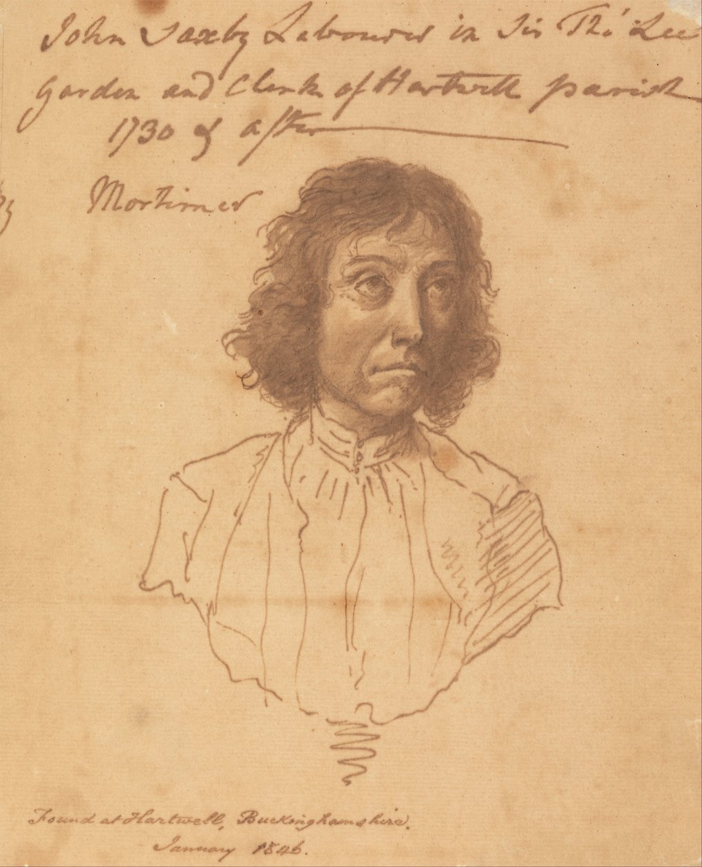 Retrato de John Saxby de John Hamilton Mortimer
