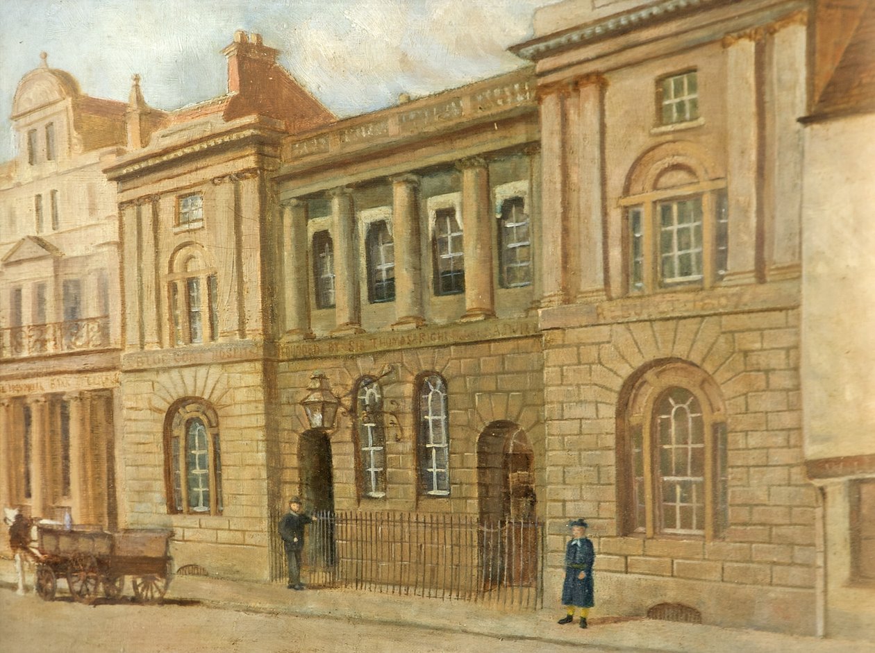 La Escuela Blue Coat, Gloucester, c.1880 de John Kemp