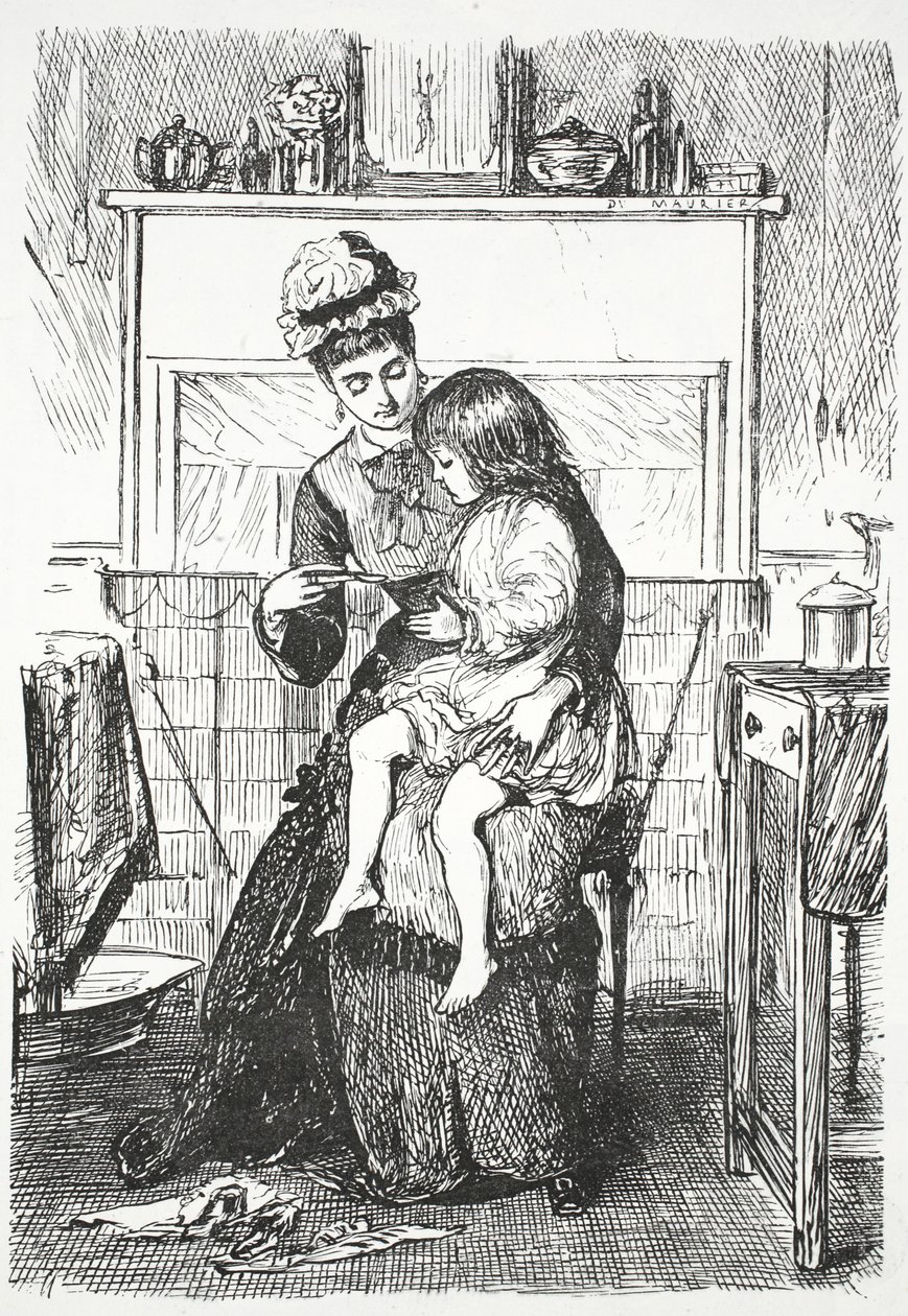 En la guardería de John Leech