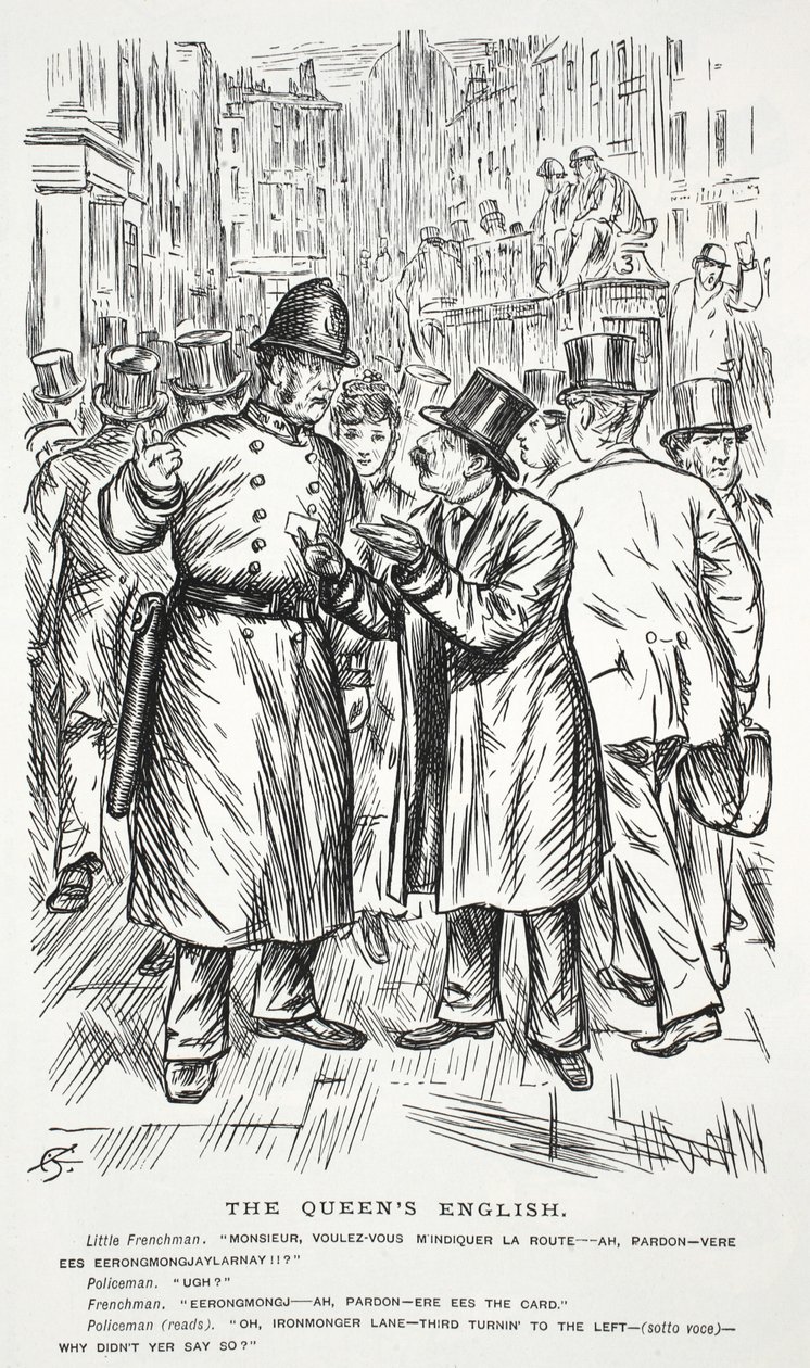 El inglés de la reina de John Leech