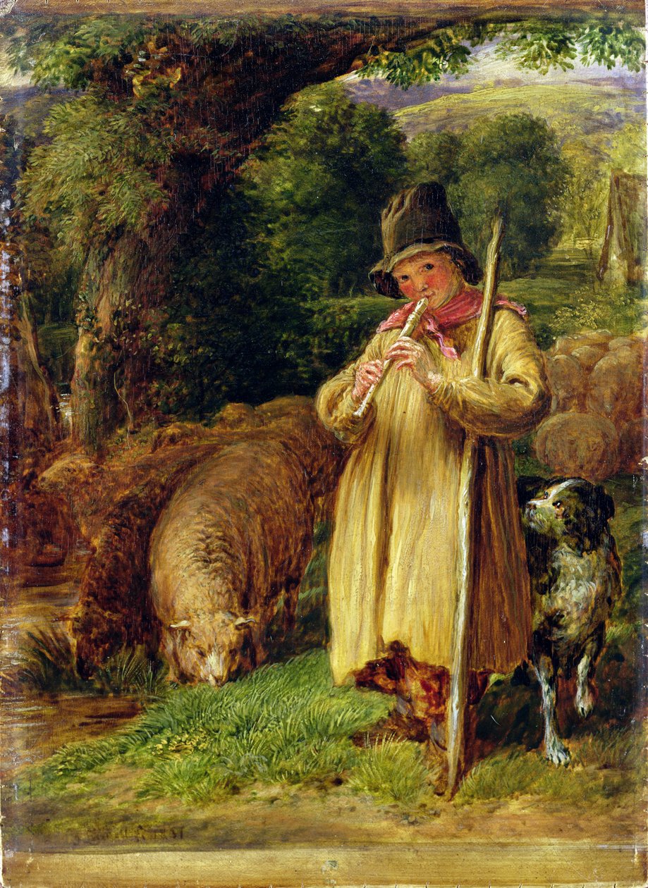 Pastor Joven, 1831 de John Linnell