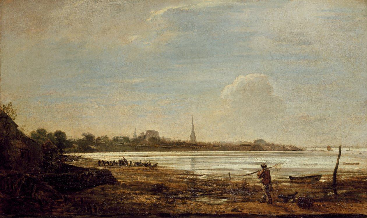 Vista de Southampton, 1819 de John Linnell