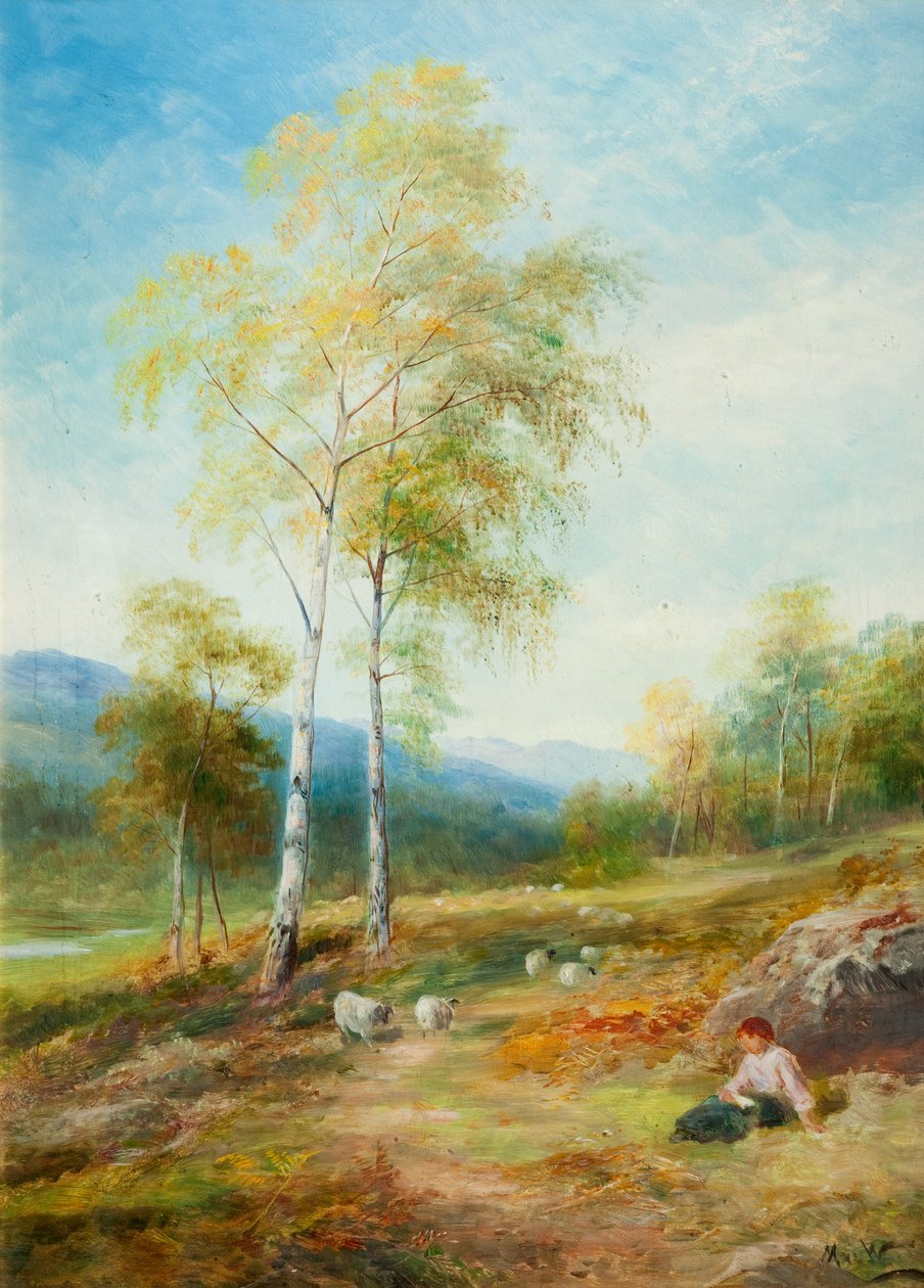 Otoño, Strathglass, Inverness-shire de John MacWhirter