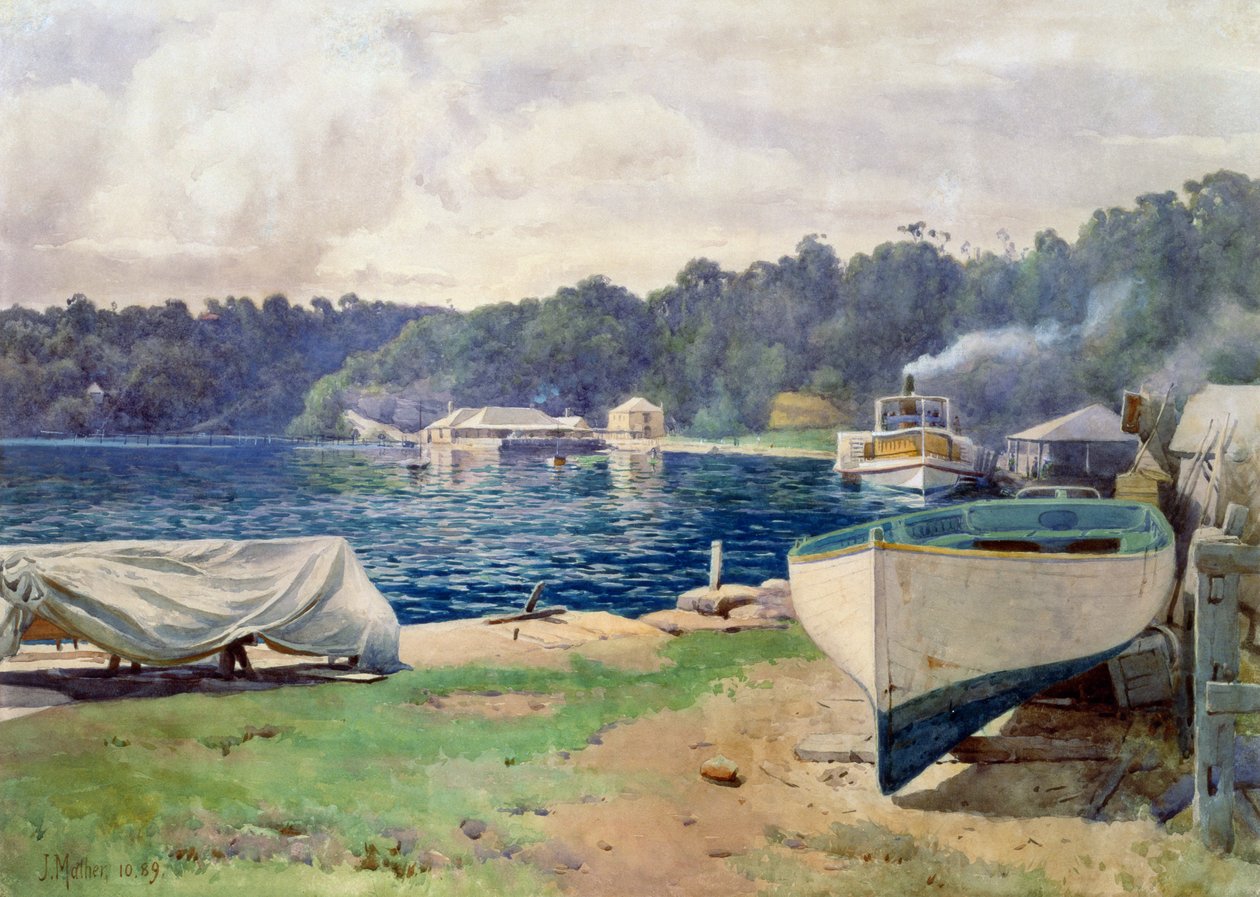 Bahía de Mosman, Sídney de John Mather