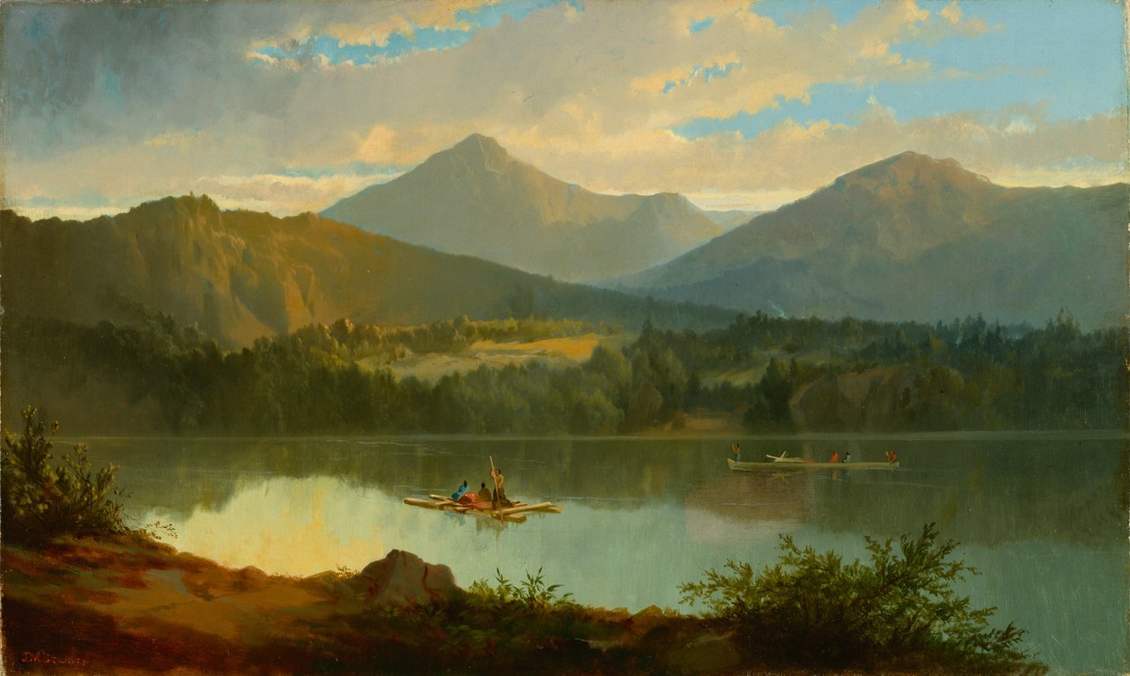 Paisaje occidental, 1847-49 de John Mix Stanley