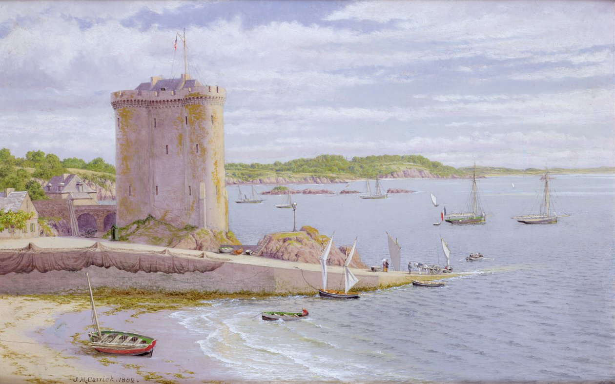 La Torre Solidor, St. Malo, 1882 de John Mulcaster Carrick