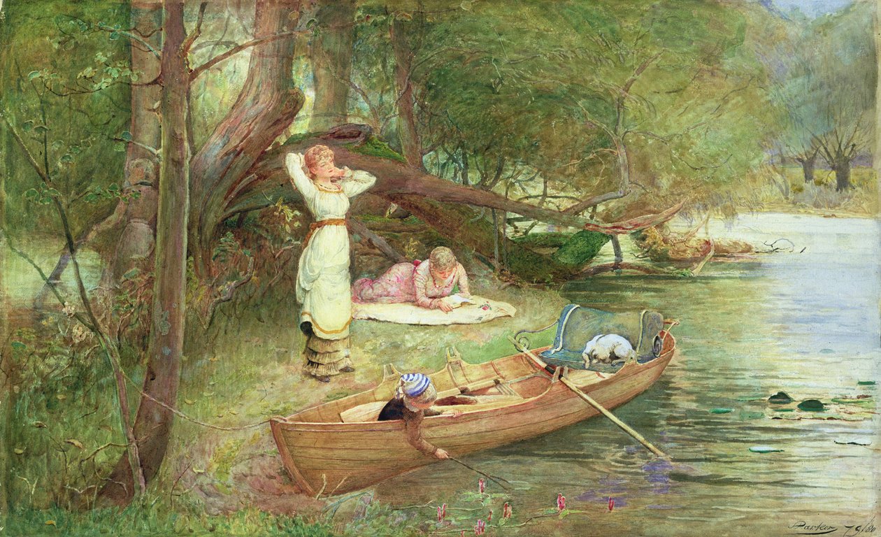 Un día en el río de John Parker