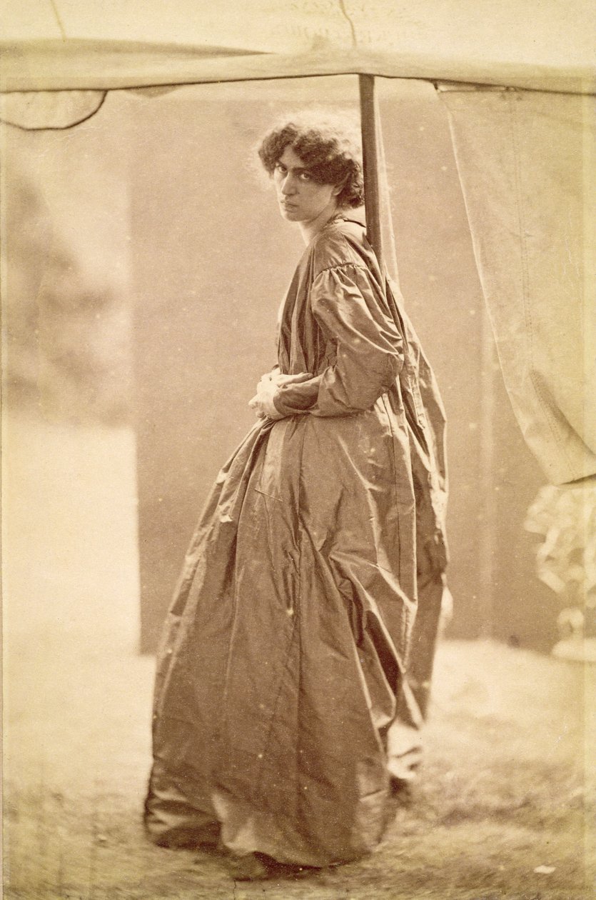 Retrato de Jane Morris (1839-1914) 1865 de John R. Parsons