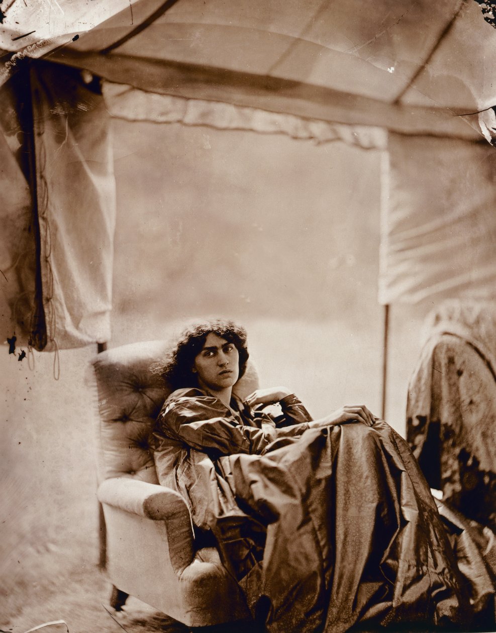 Retrato de Jane Morris (1839-1914) 1865 de John R. Parsons