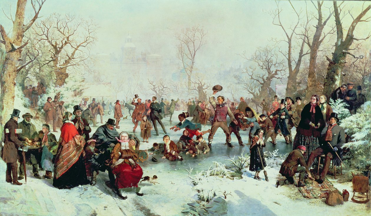 Un día de invierno en el parque de St. James de John Ritchie