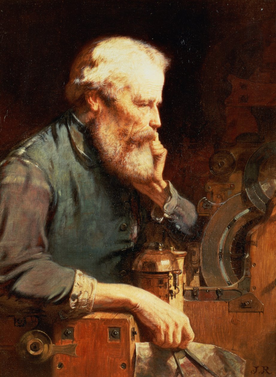 En el taller de John Ritchie