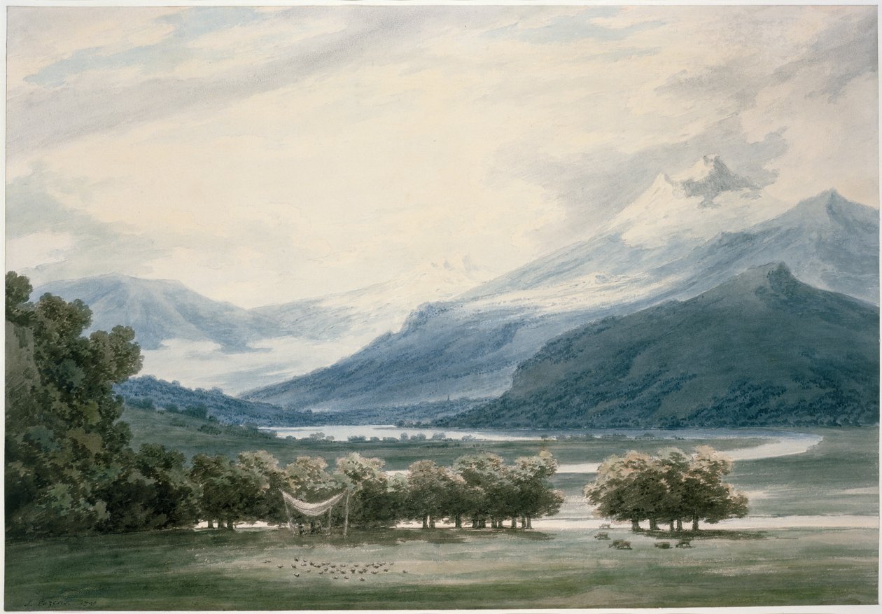 Bessanone, Tirol del Sur de John Robert Cozens