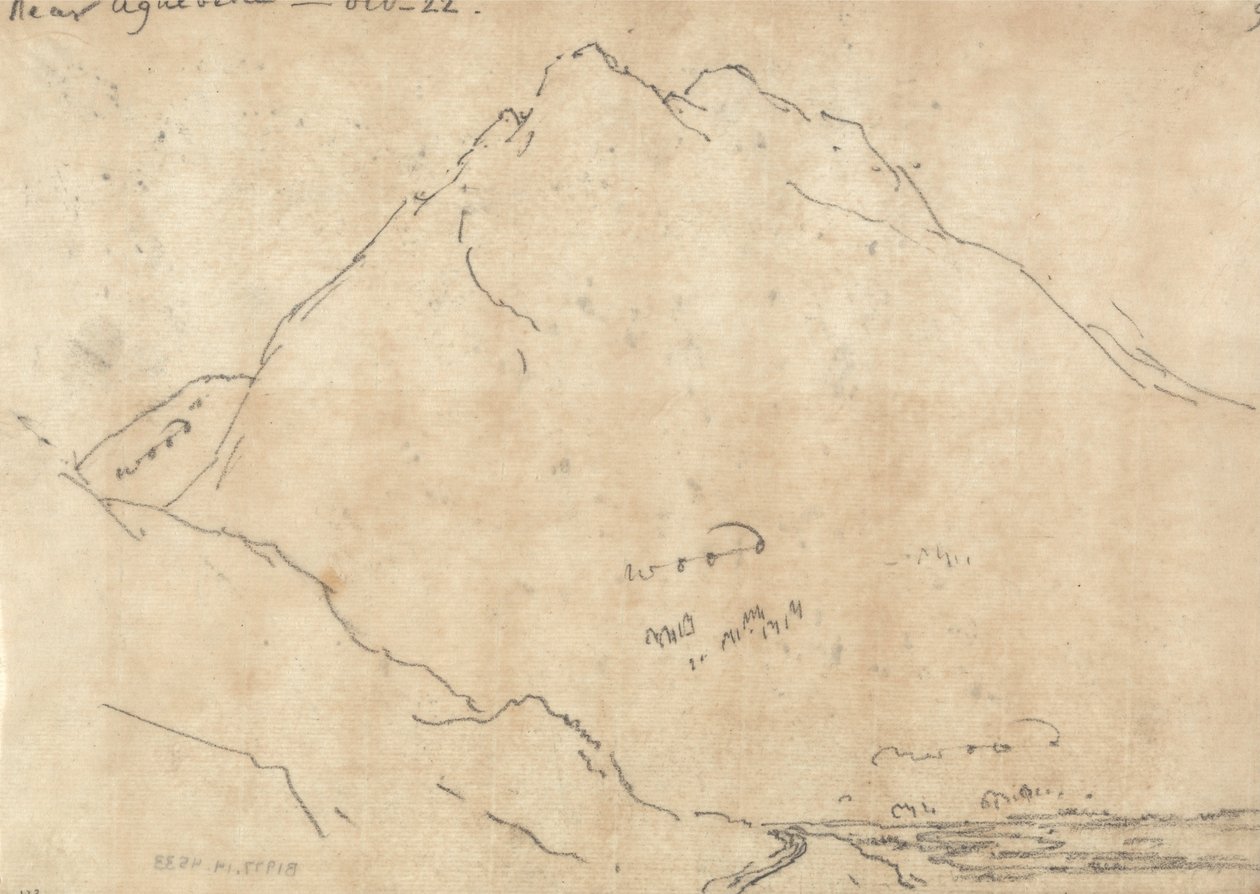 Cerca de Aiguebelle de John Robert Cozens