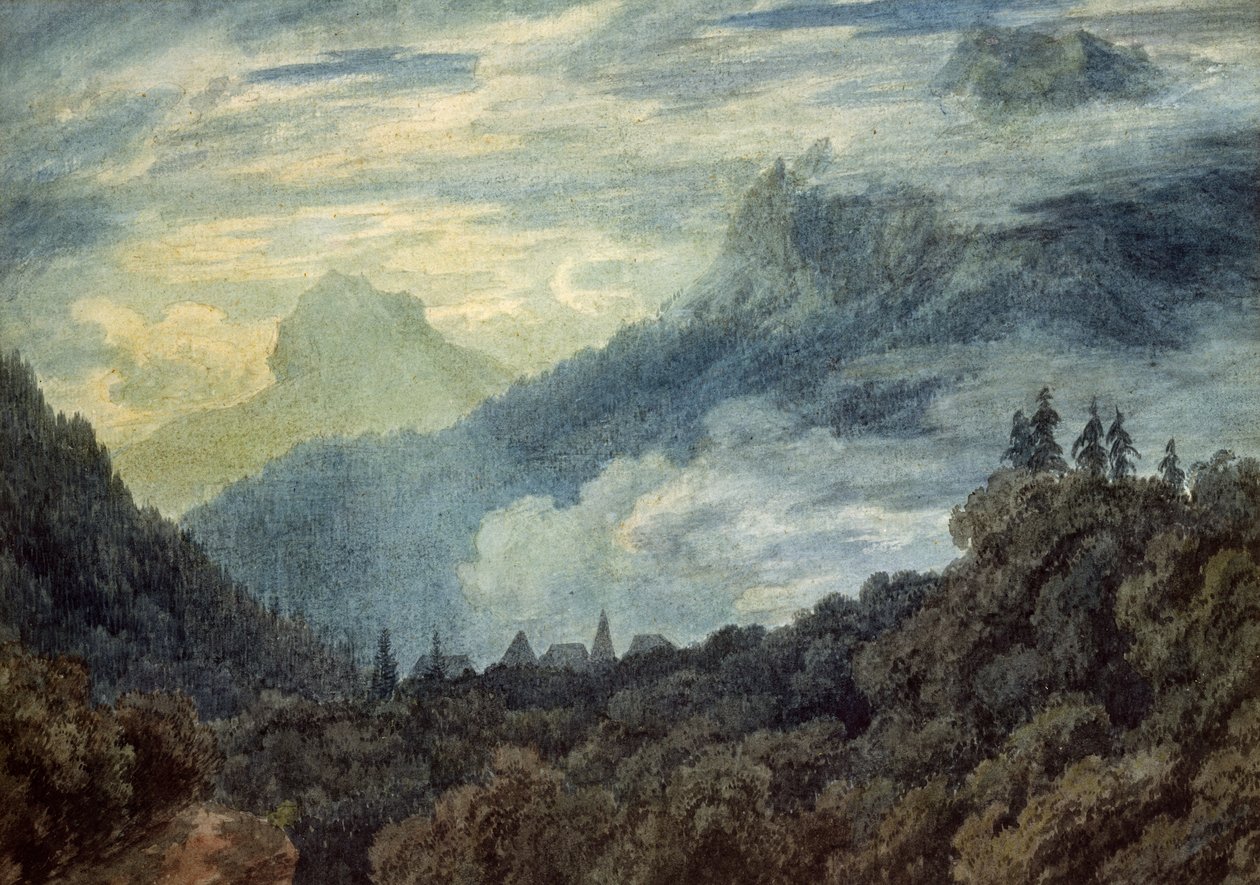 La Gran Cartuja de John Robert Cozens