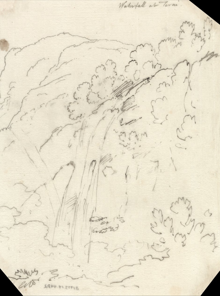 Cascada en Terni de John Robert Cozens