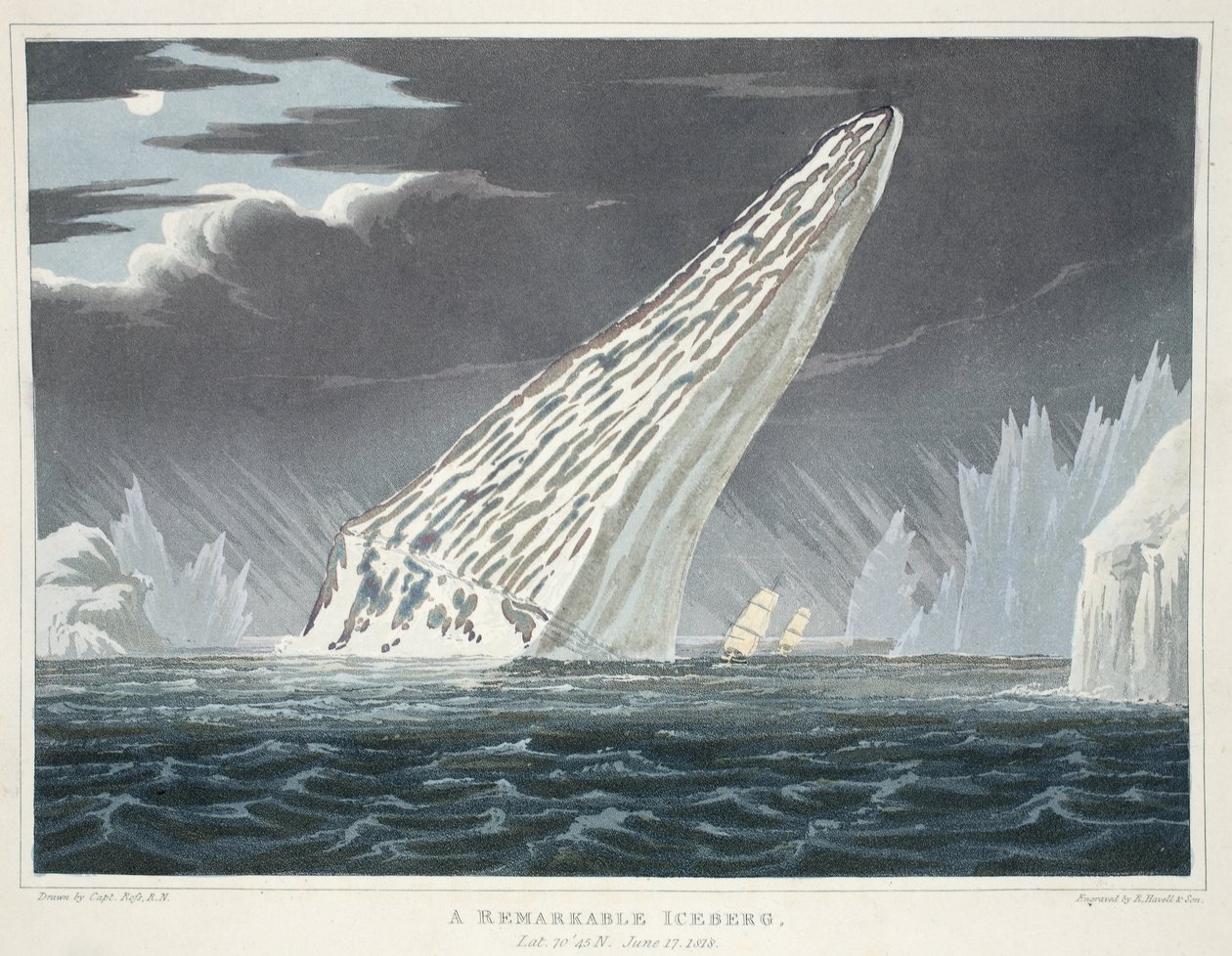 Un iceberg notable, ilustración de 