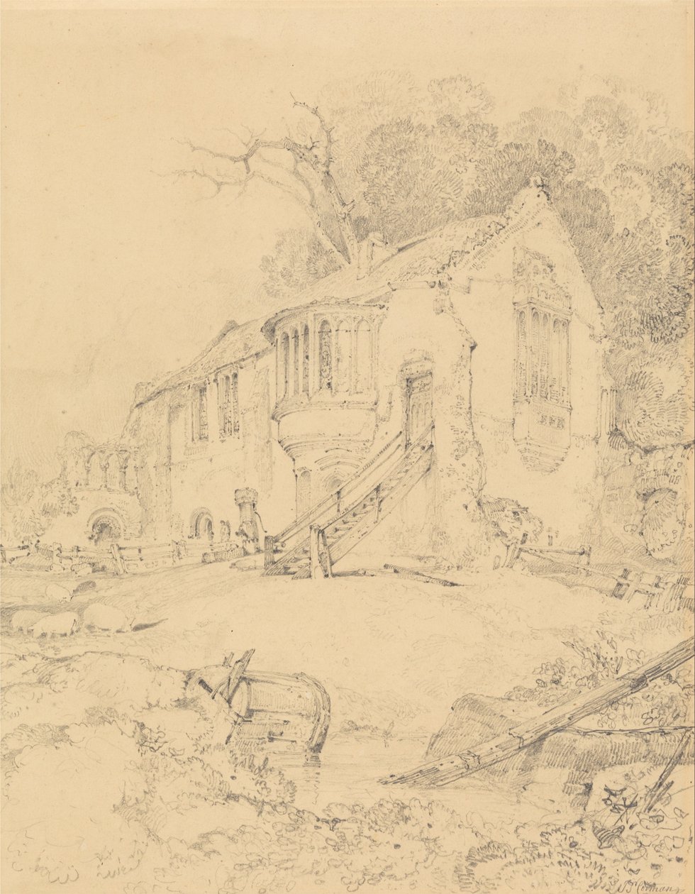 Priorato de Castle Acre, Norfolk de John Sell Cotman