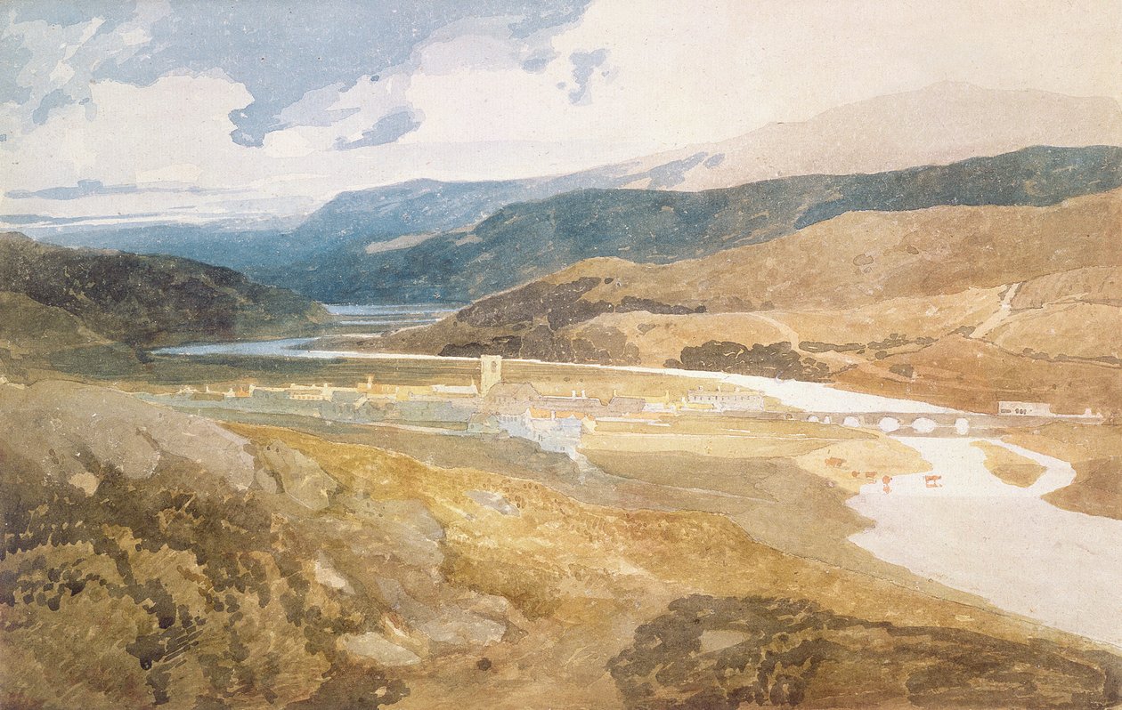 No.2303 Dolgelly, Gales del Norte, 1804-05 de John Sell Cotman
