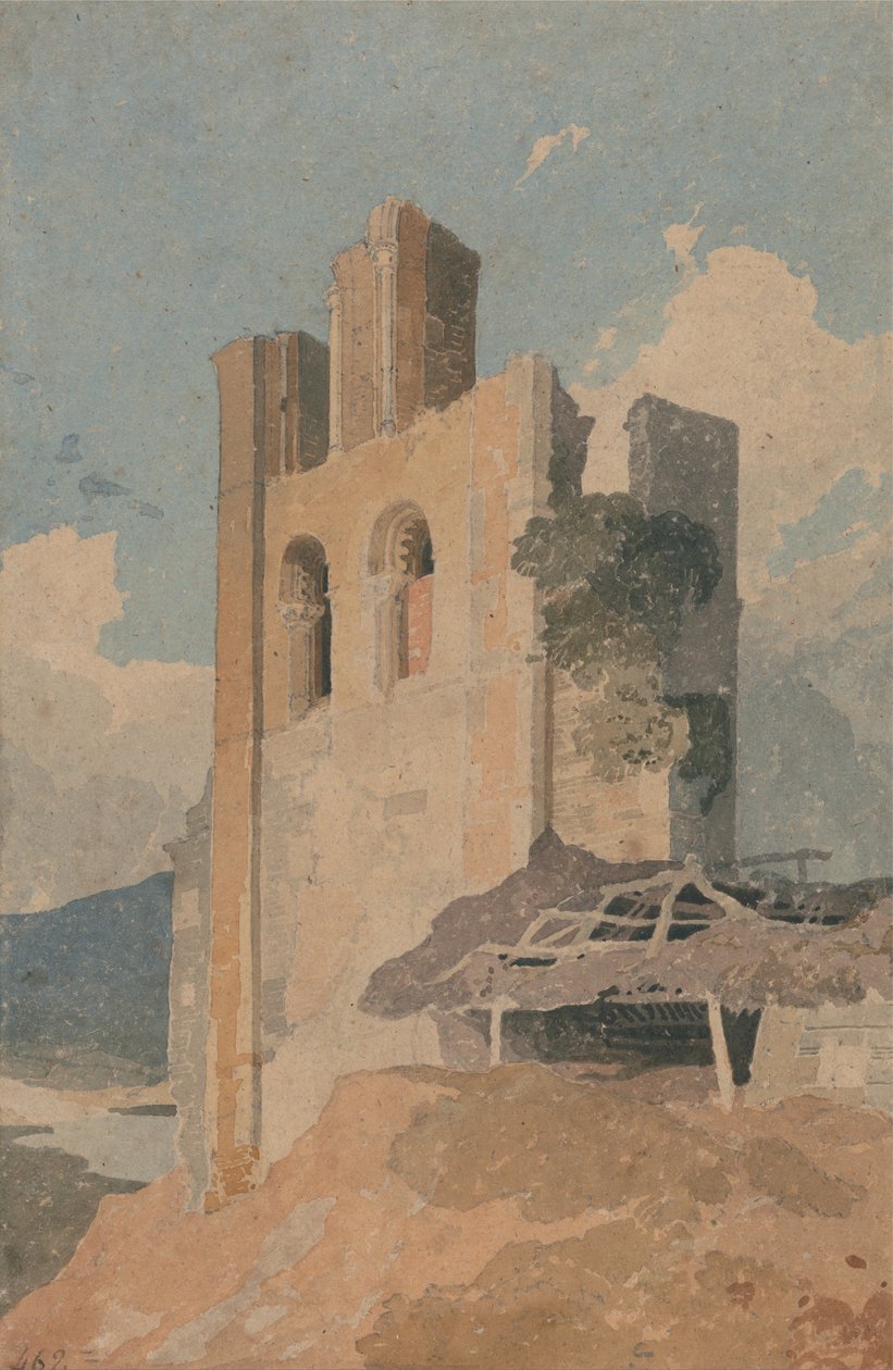 Castillo de Sheriff Hutton, Yorkshire de John Sell Cotman