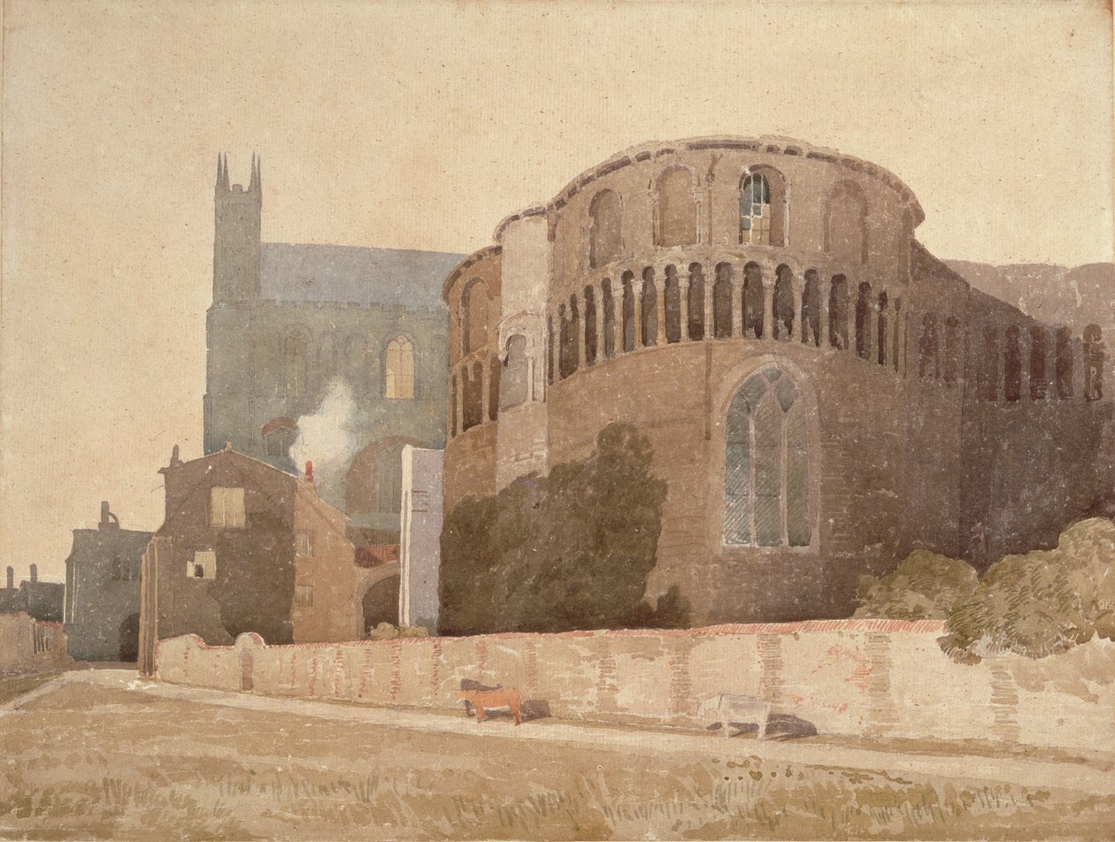 Capilla de San Lucas, Catedral de Norwich, 1808 de John Sell Cotman