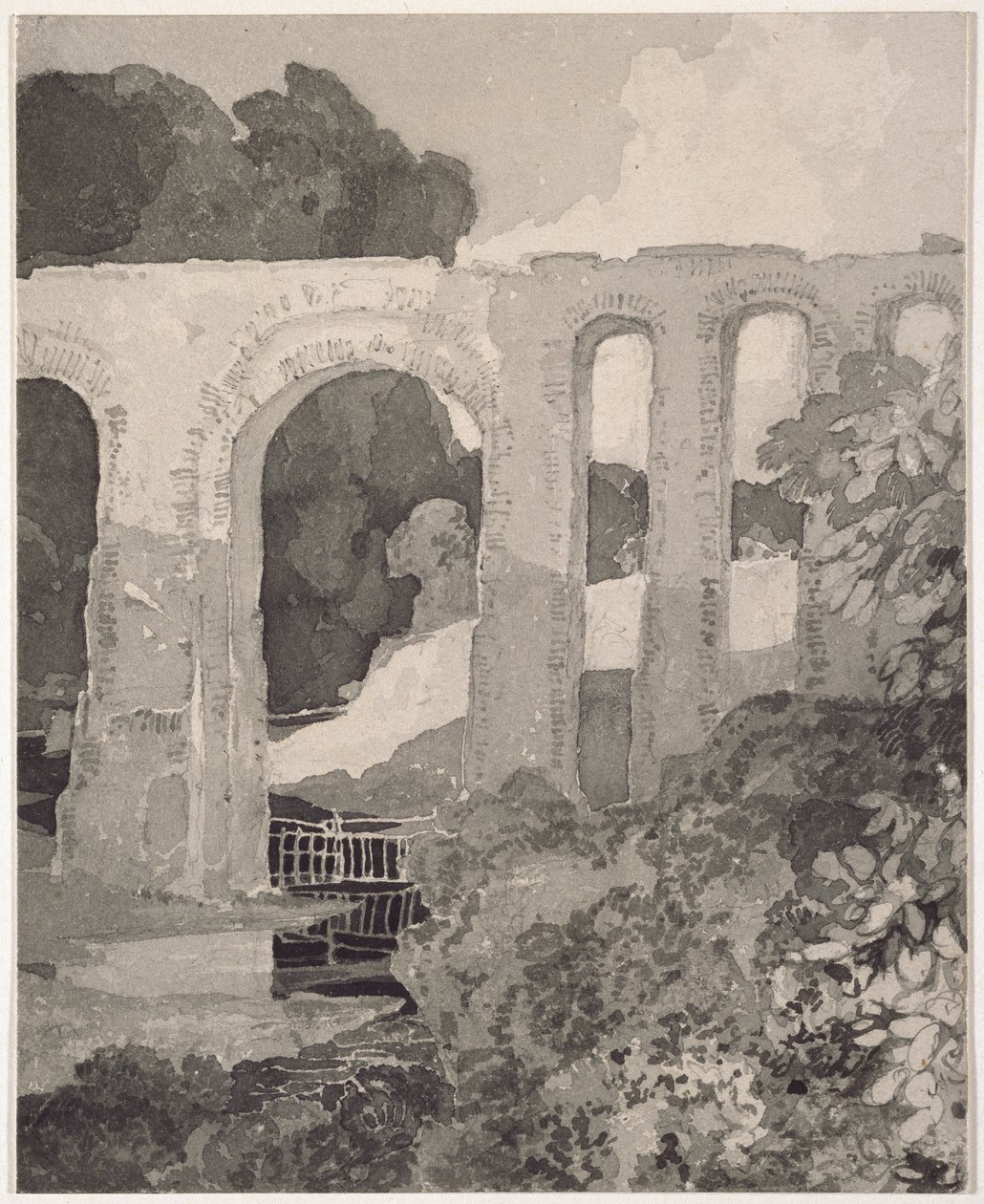 El acueducto de Telford de John Sell Cotman