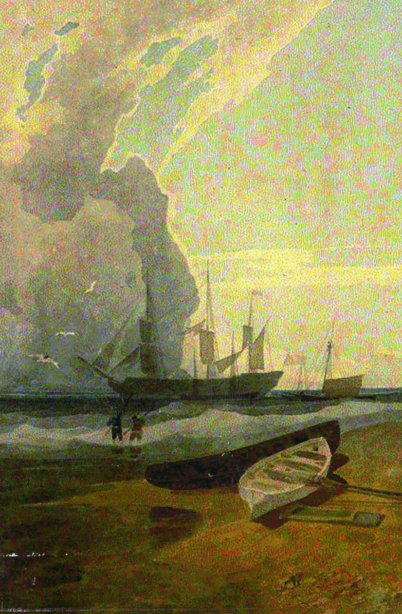 El Marte, anclado frente a Cromer de John Sell Cotman