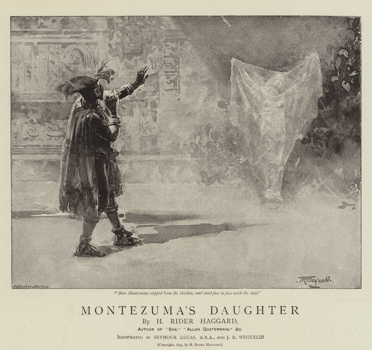 La hija de Montezuma de John Seymour Lucas