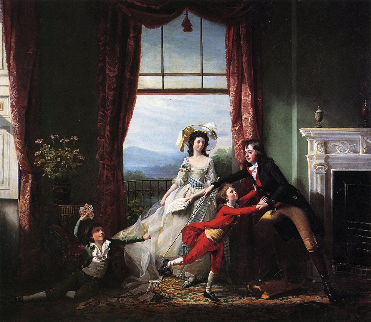 La Familia Stillwell, 1786 de John Singleton Copley