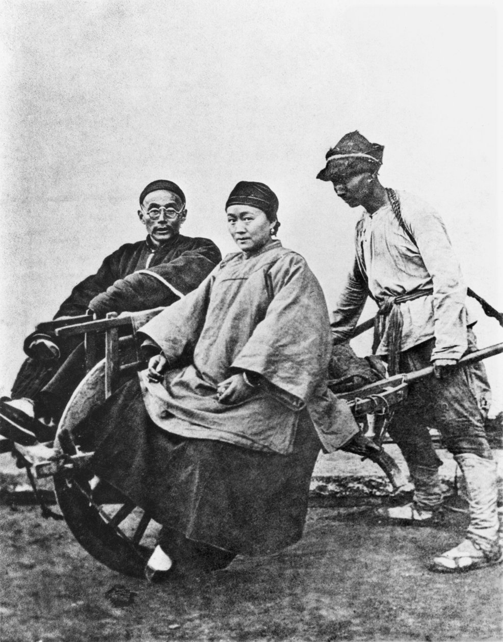 Rickshaw Chino, c.1870 de John Thomson